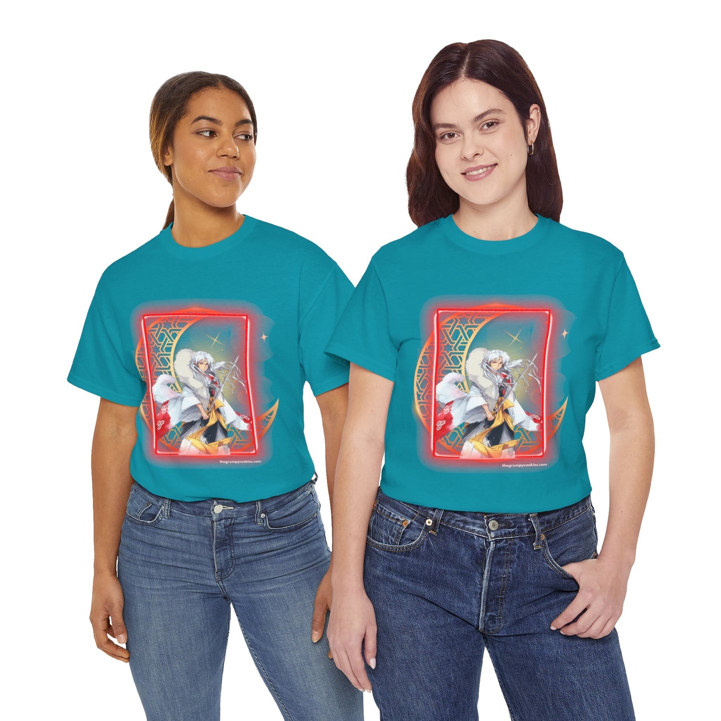 Sesshomaru Moon Unisex Heavy Cotton Tee