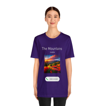 Mountains Calling Short Sleeve Tee