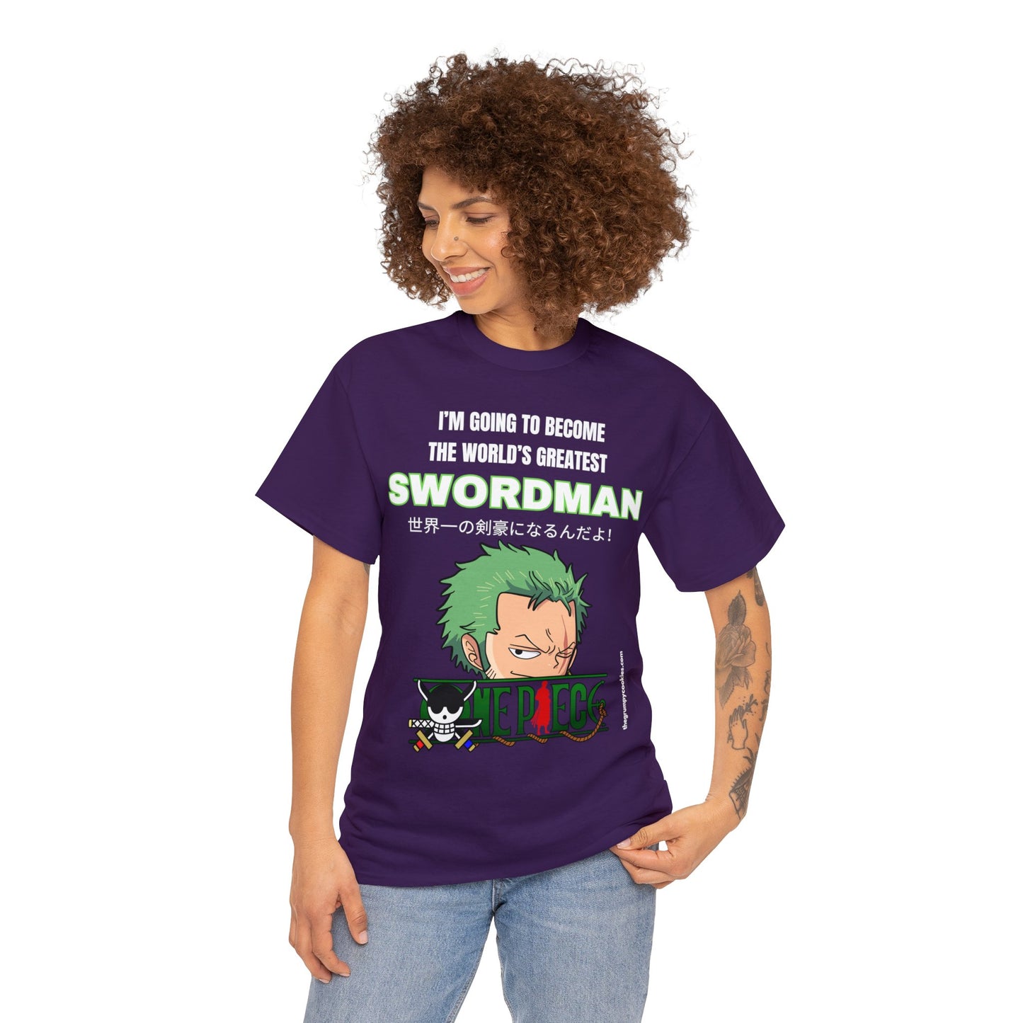 World's Greatest Swordsman Unisex Heavy Cotton Tee