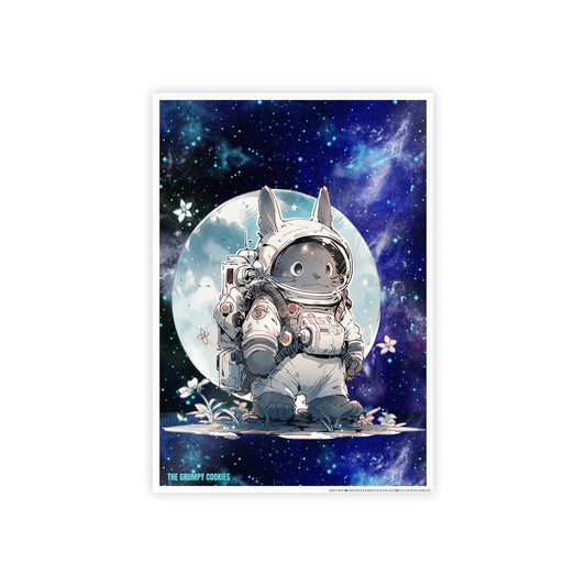 Studio Ghibli - My Neighbor Totoro - Totoro in Space  Art Print