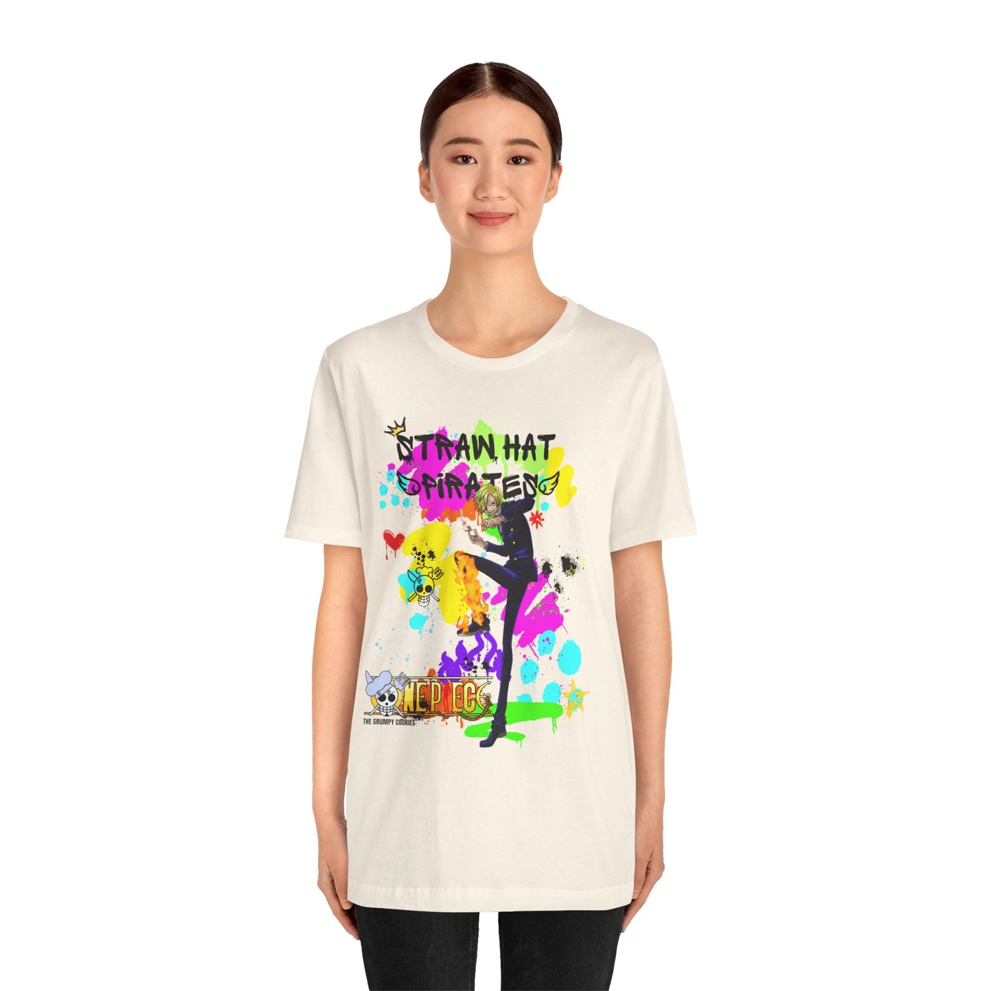 One Piece - Graffiti Sanji Unisex Jersey Short Sleeve Tee