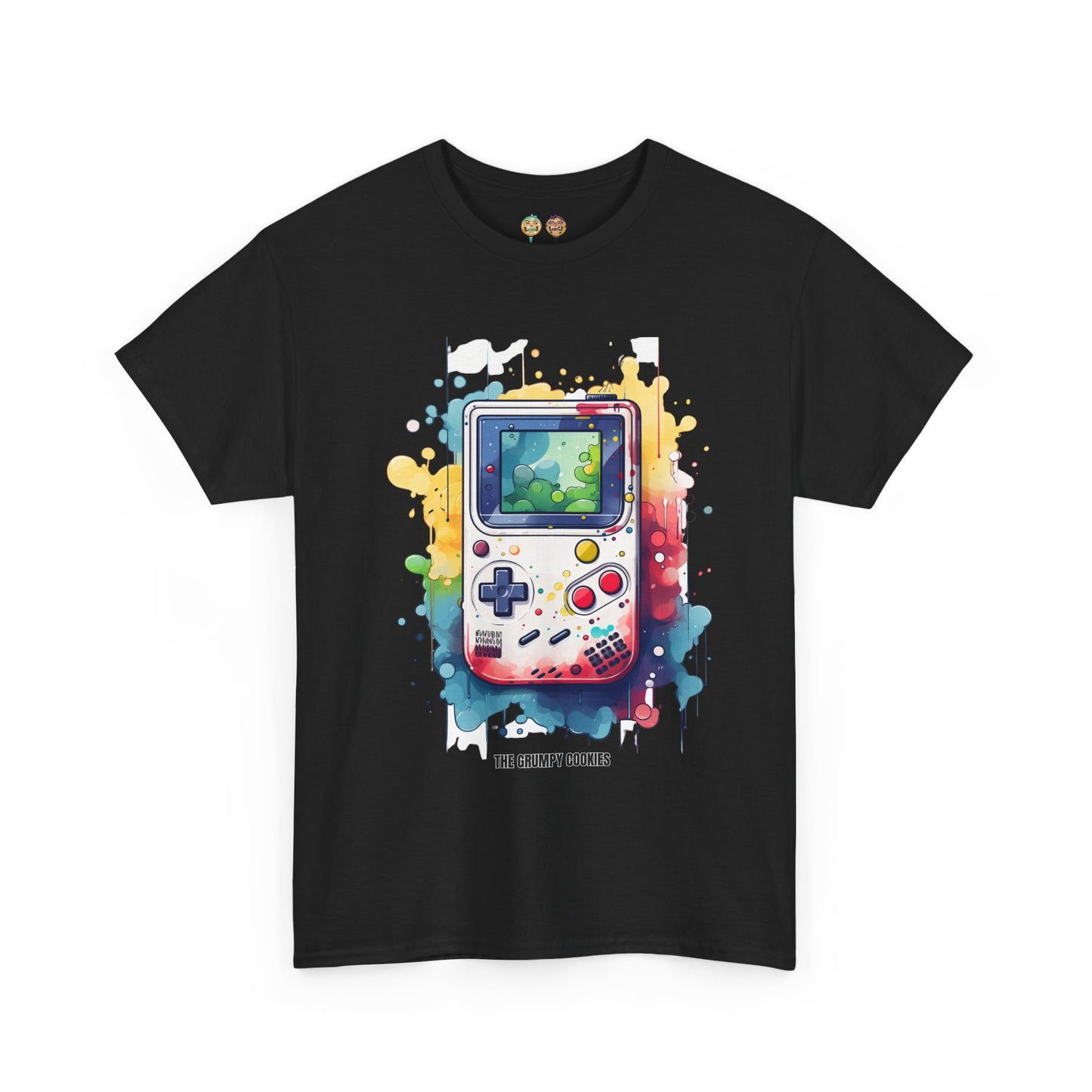 Gameboy- Watercolor Gameboy Unisex Heavy Cotton Tee