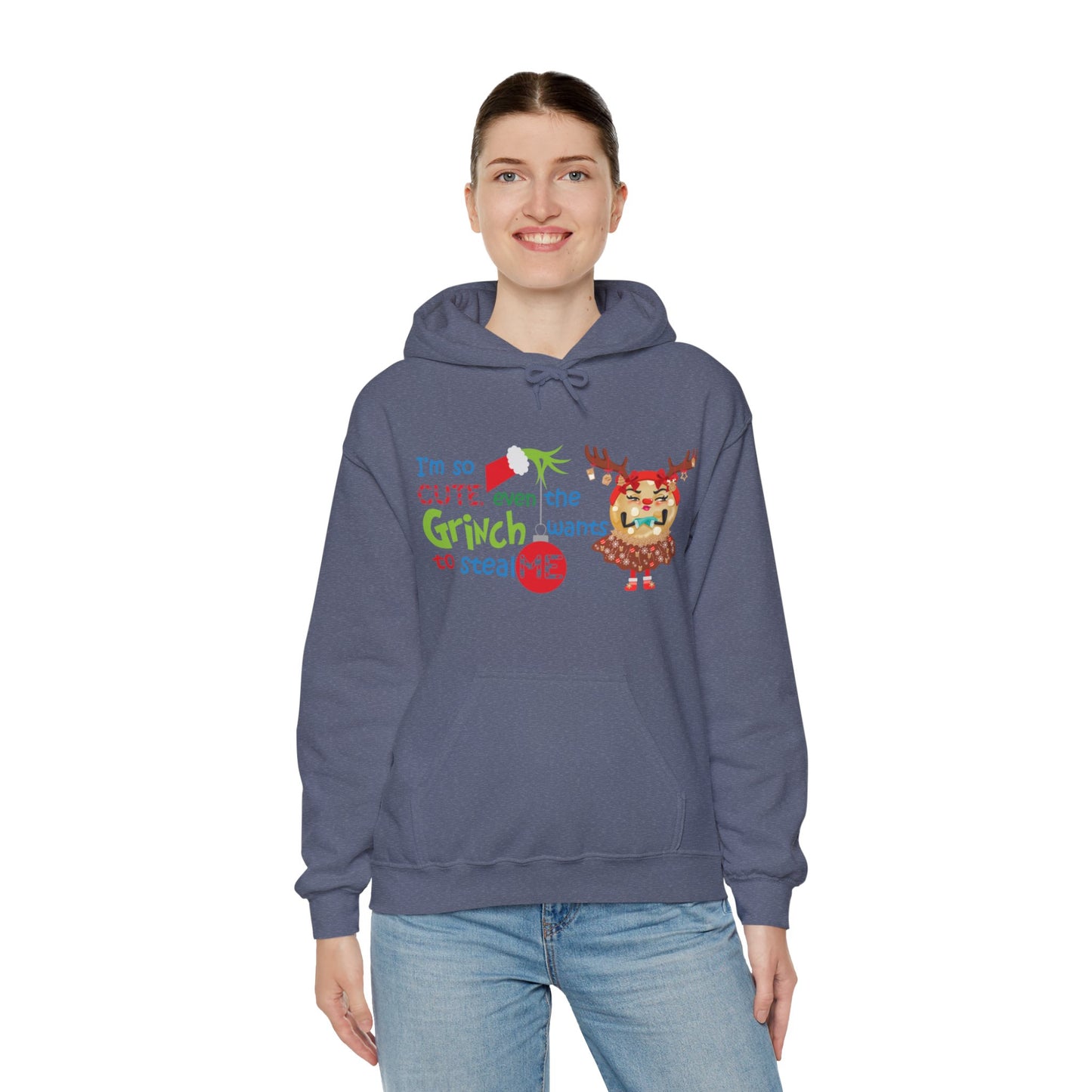 Even the Grinch Loves TGC Unisex Heavy Blend™ Hooded Sweatshirt