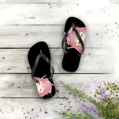 Up to Something Anya Forger Unisex Flip Flops