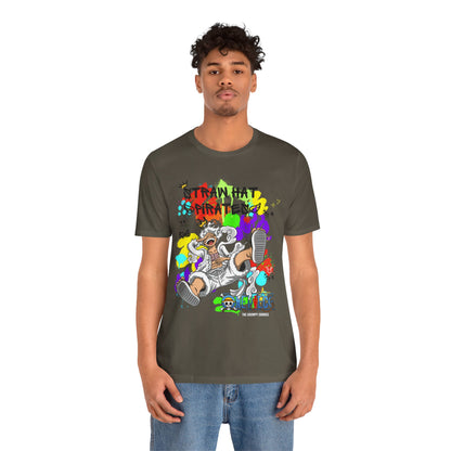One Piece - Graffiti Luffy Unisex Jersey Short Sleeve Tee