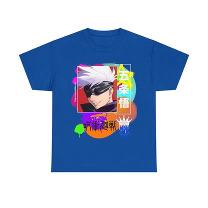 Gojo's Side Smile Unisex Heavy Cotton Tee