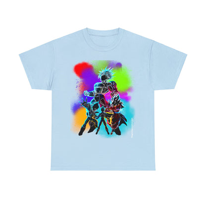 Dragon Ball Z Technicolor Unisex Heavy Cotton Tee