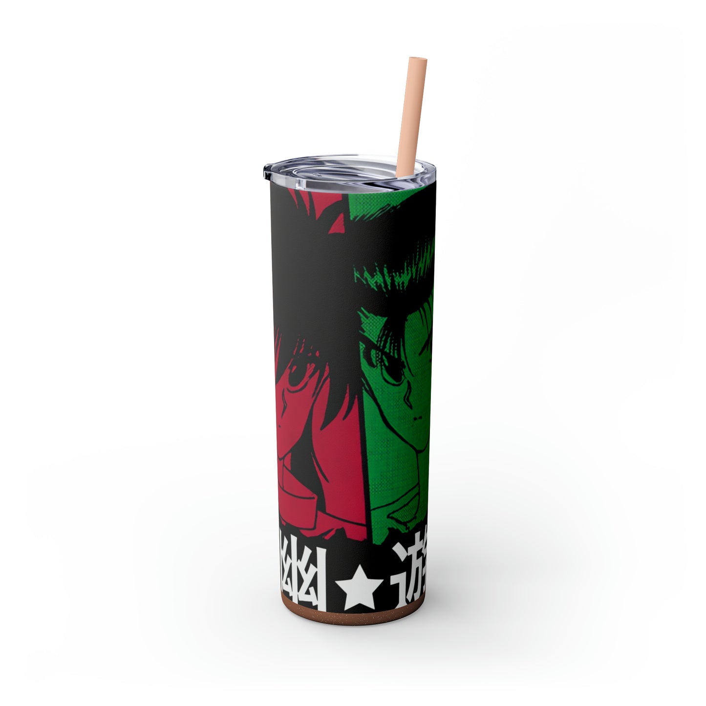 Yu Yu Hakusho Skinny Tumbler with Straw, 20oz