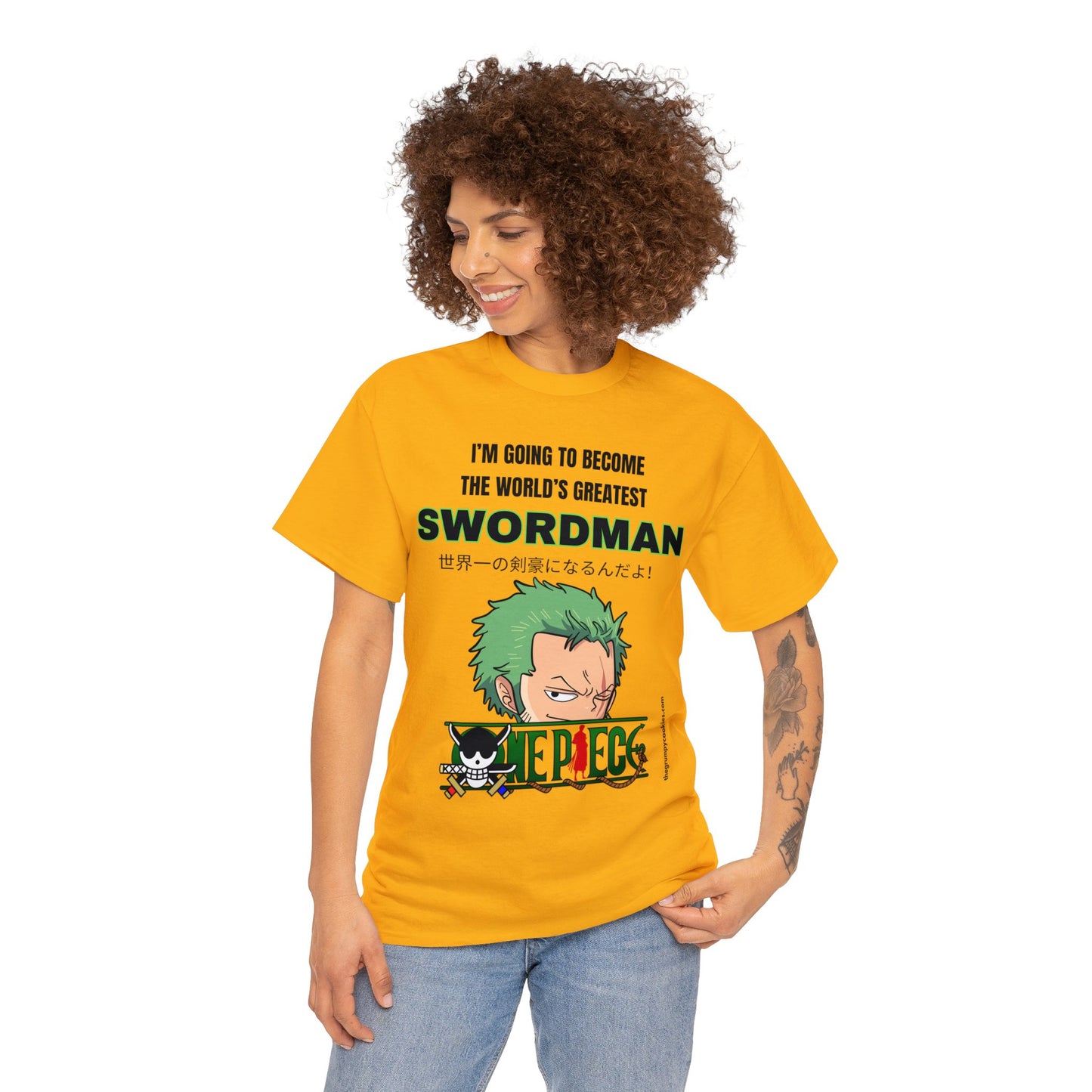 World's Greatest Swordsman Unisex Heavy Cotton Tee