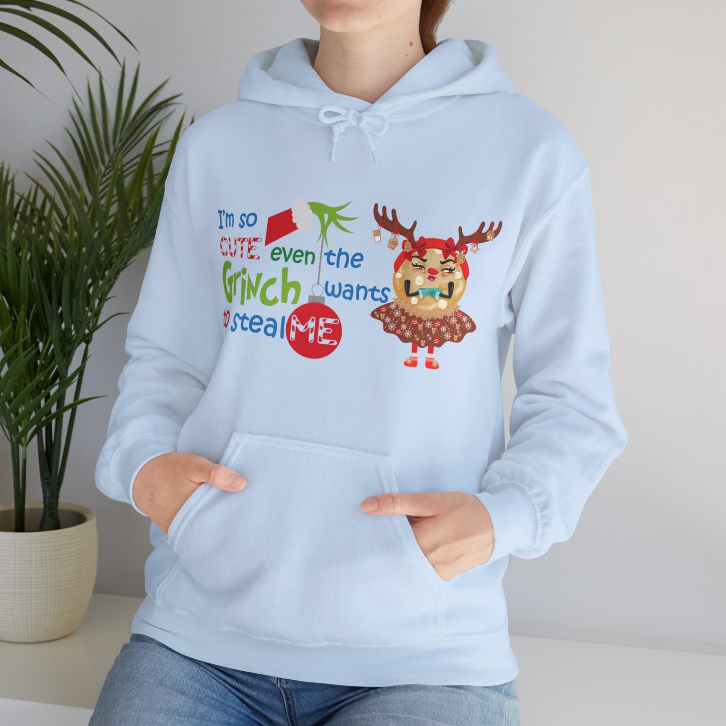 Even the Grinch Loves TGC Unisex Heavy Blend™ Hooded Sweatshirt