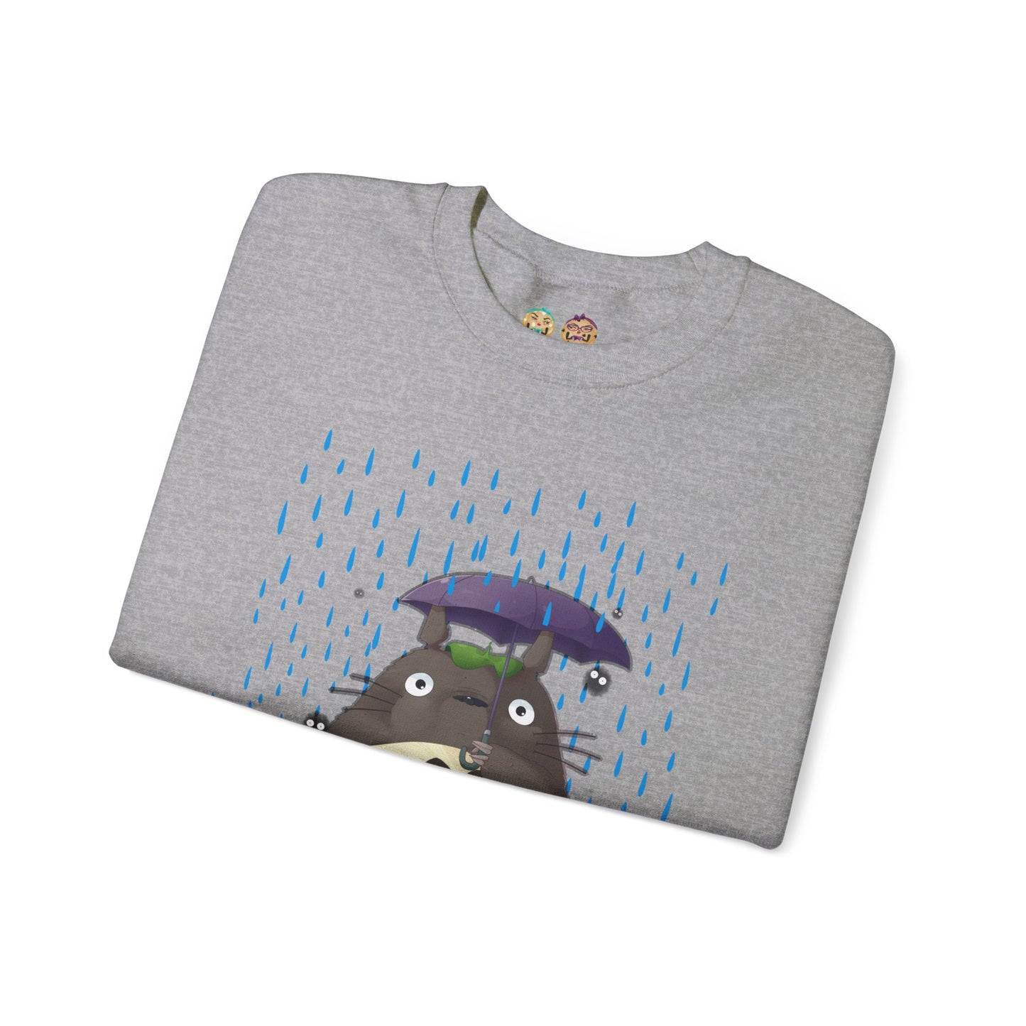 Totoro in the Rain Unisex Heavy Blend™ Crewneck Sweatshirt