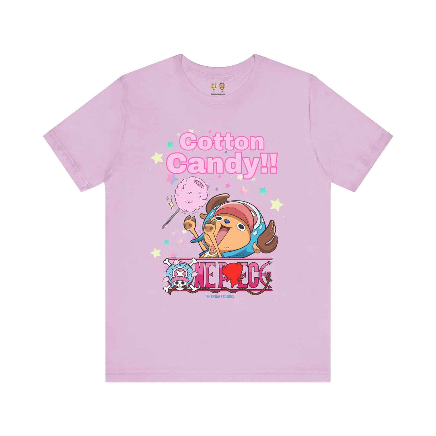 One Piece - Chopper Loves Cotton Candy Unisex Jersey Short Sleeve Tee