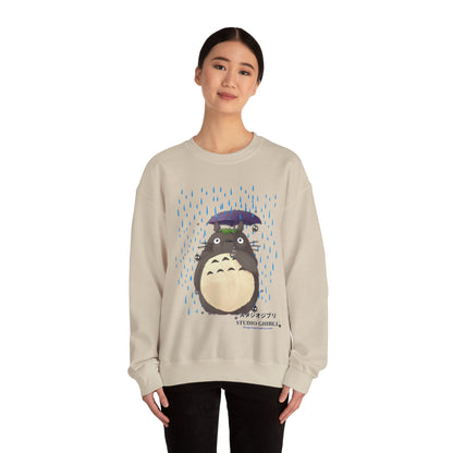 Totoro in the Rain Unisex Heavy Blend™ Crewneck Sweatshirt