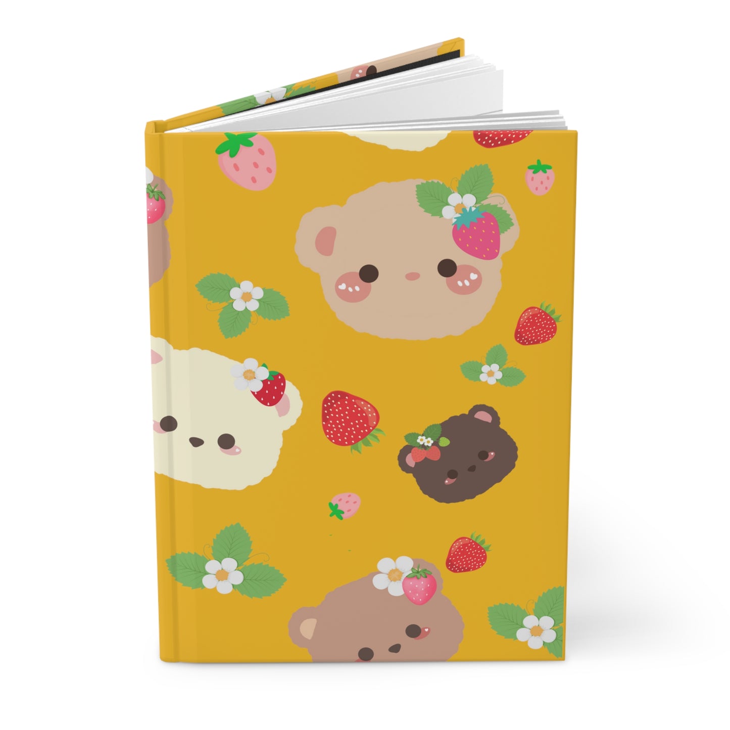 Gang's All Here Yellow Hardcover Journal