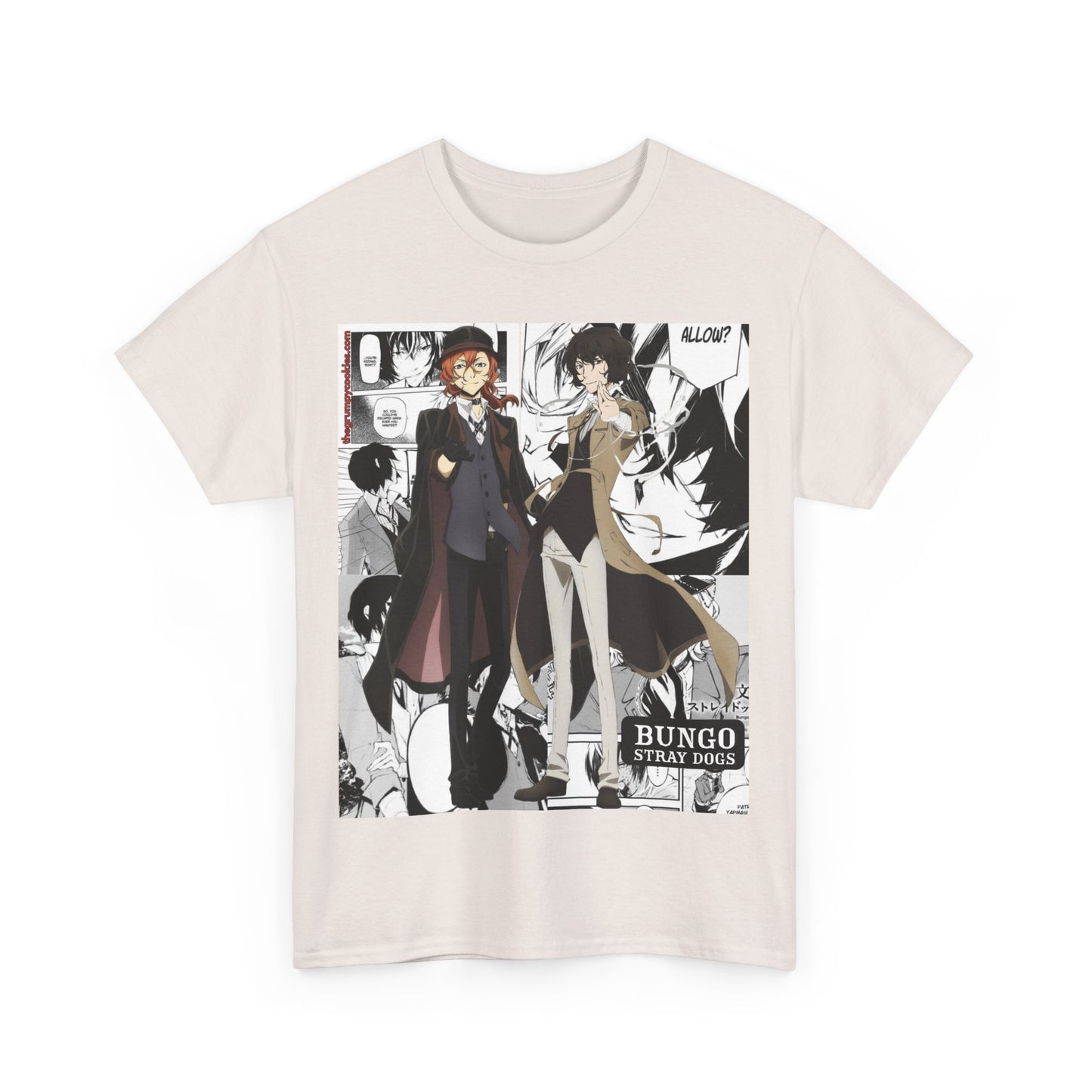 Chuuya and Dazai Unisex Heavy Cotton Tee