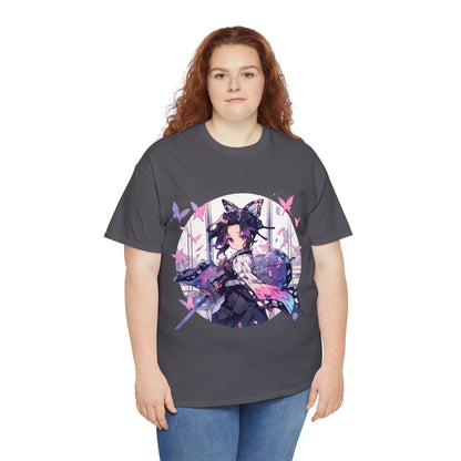 Stained Glass Shinobu Kocho Series Unisex Heavy Cotton Tee