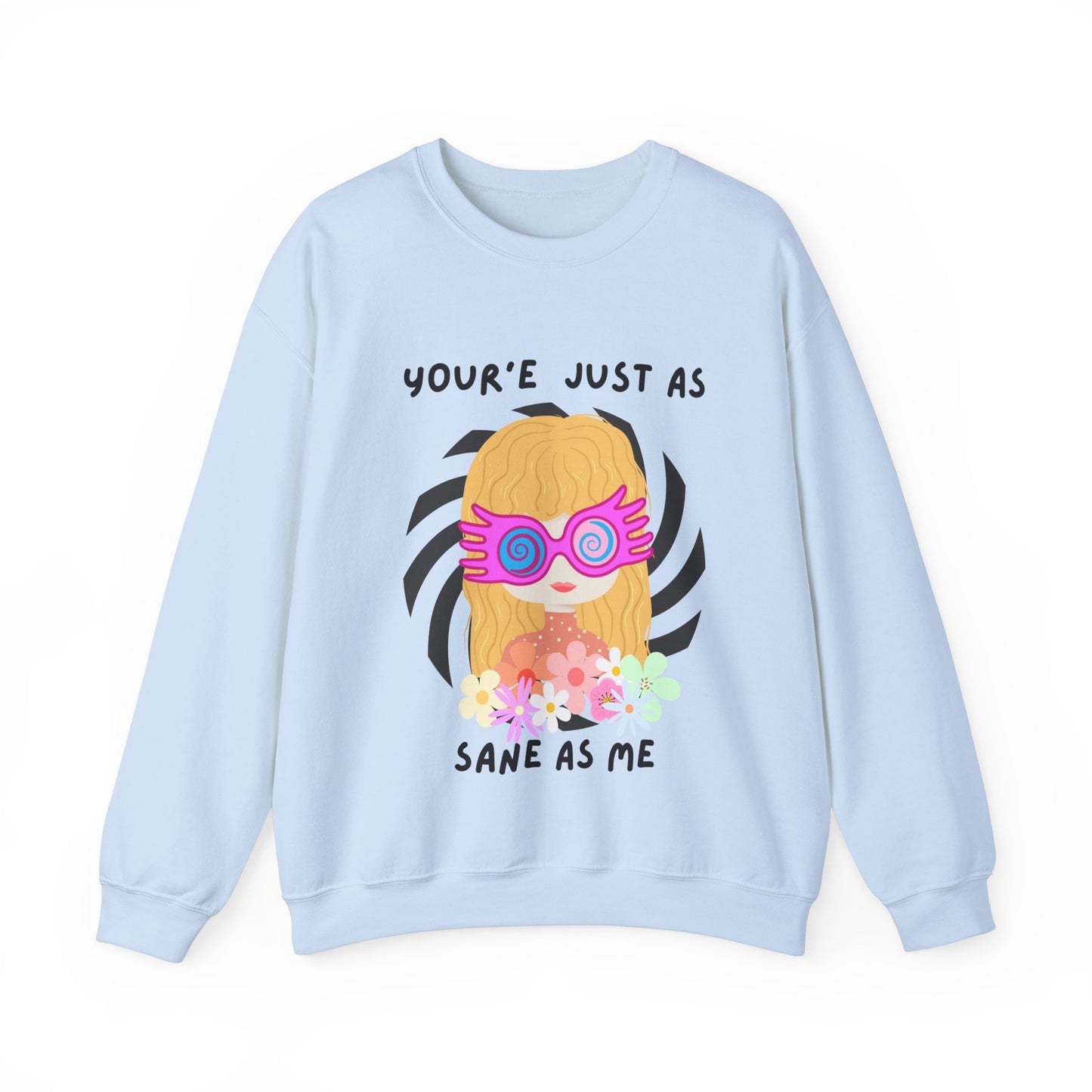 Just as Sane Unisex Heavy Blend™ Crewneck Sweatshirt