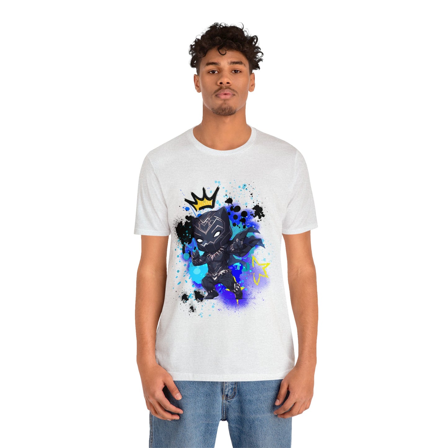 Black Panther Jersey Short Sleeve Tee