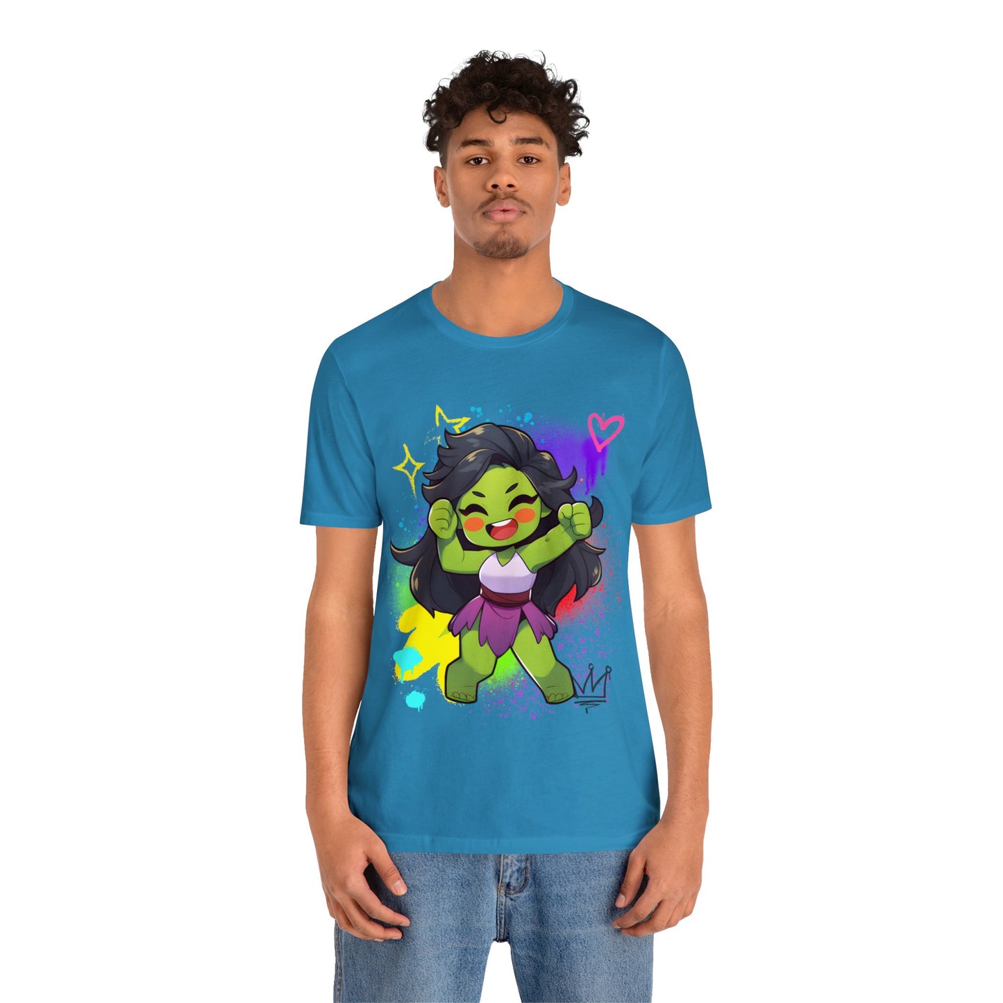 She Hulk Jersey Short Sleeve Tee