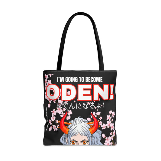 Black I Will be Oden Tote Bag