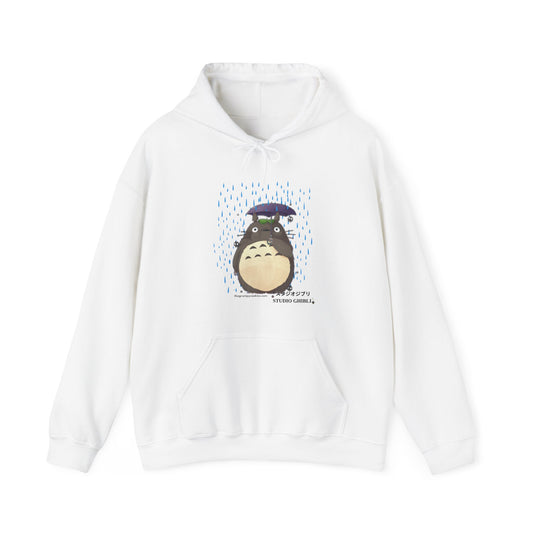Totoro in the Rain Unisex Heavy Blend™ Hooded Sweatshirt
