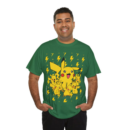 Pika Pika Pika Unisex Heavy Cotton Tee