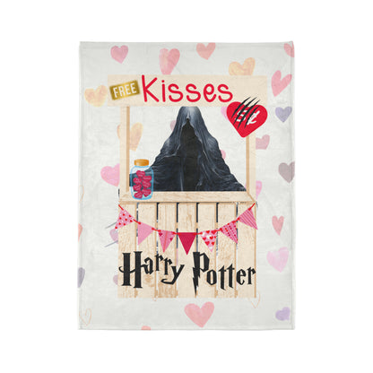 Free Kisses Polyester Blanket