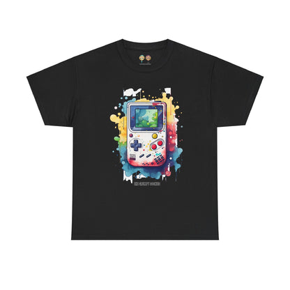 Gameboy- Watercolor Gameboy Unisex Heavy Cotton Tee