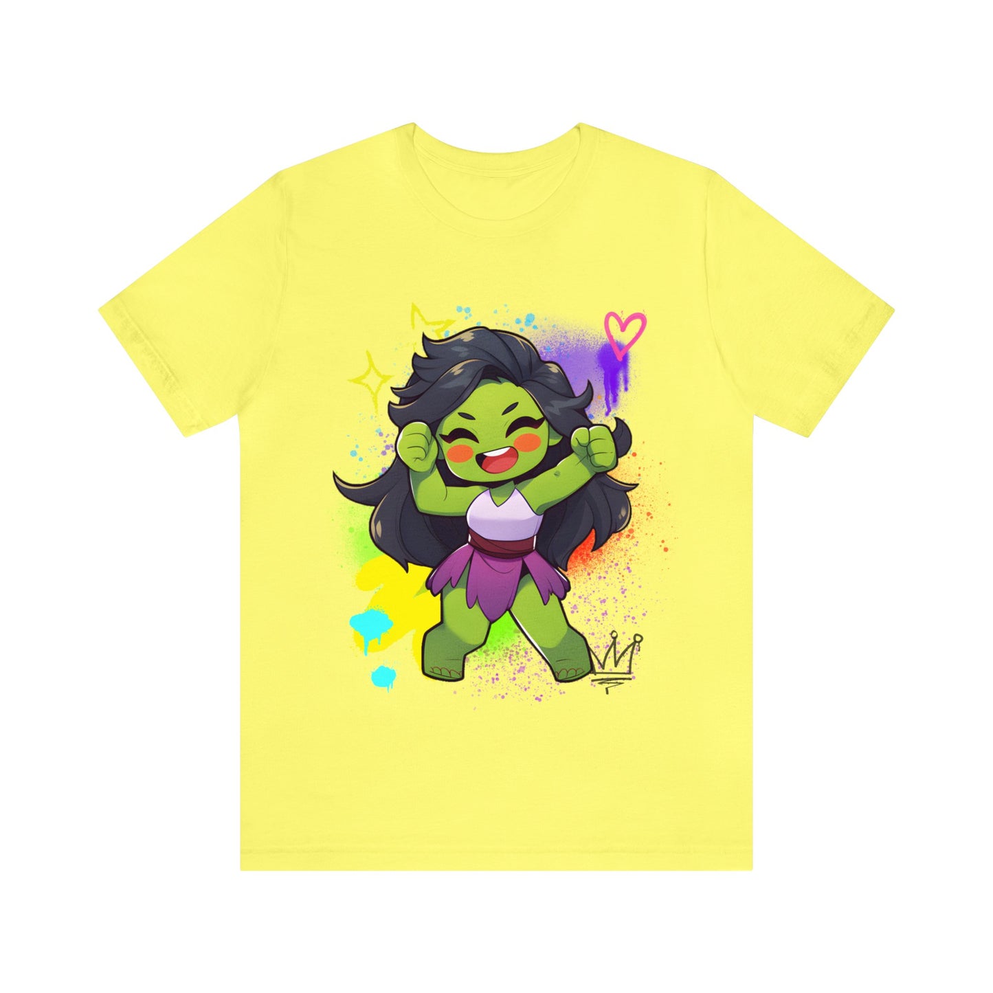 She Hulk Jersey Short Sleeve Tee