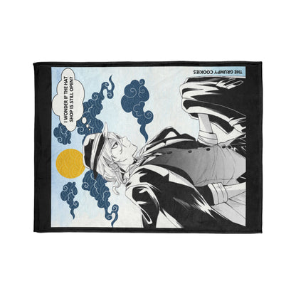 Bungo Stray Dogs- Chuya Loves Hats Polyester Blanket