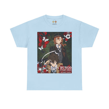 Bungo Stray Dogs- Twin Dark  Unisex Heavy Cotton Tee