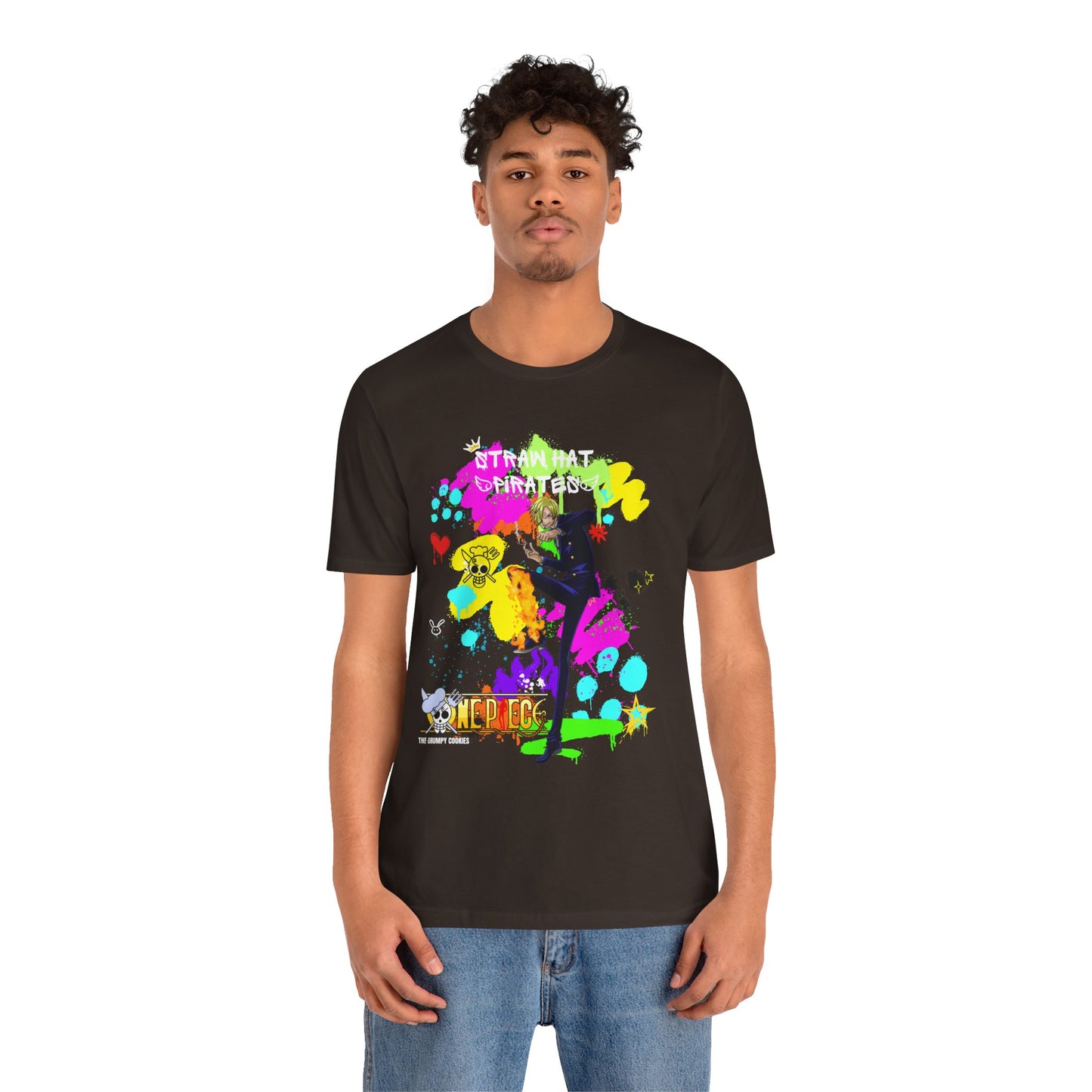 One Piece - Graffiti Sanji Unisex Jersey Short Sleeve Tee