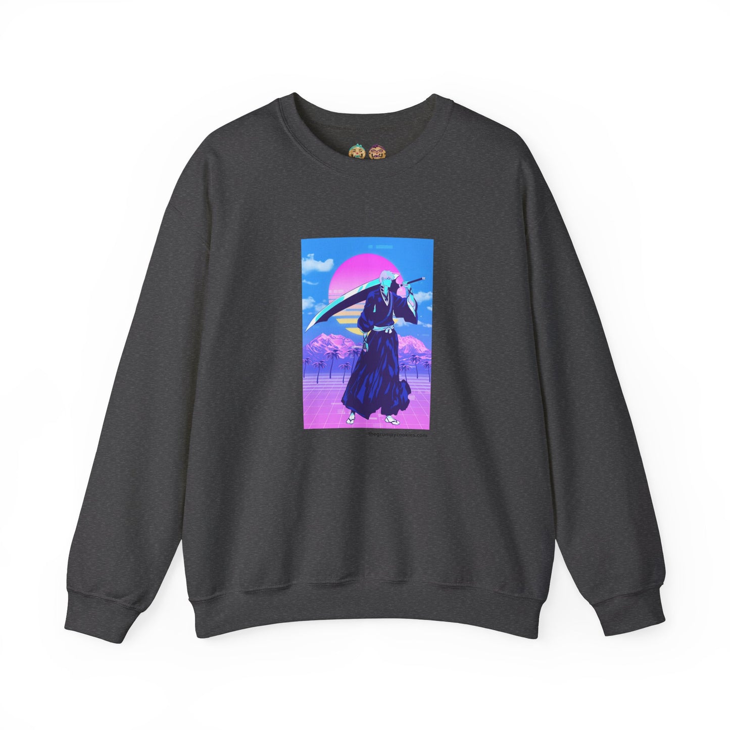 Vaporwave Ichigo Unisex Heavy Blend™ Crewneck Sweatshirt