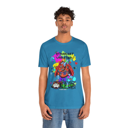 One Piece - Graffiti Jimbei Unisex Jersey Short Sleeve Tee