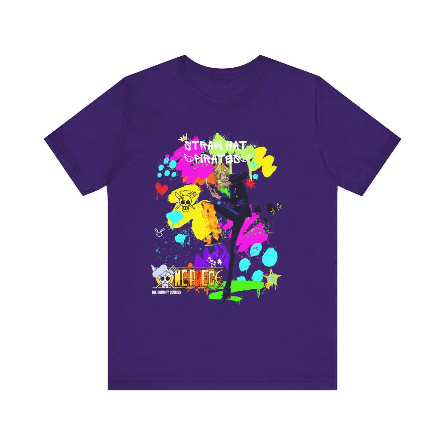 One Piece - Graffiti Sanji Unisex Jersey Short Sleeve Tee