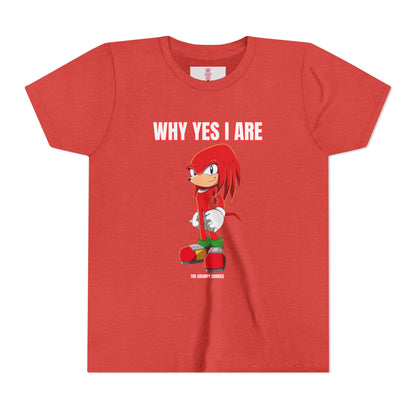 Sonic - Why Yes I Are Youth Short Sleeve Tee