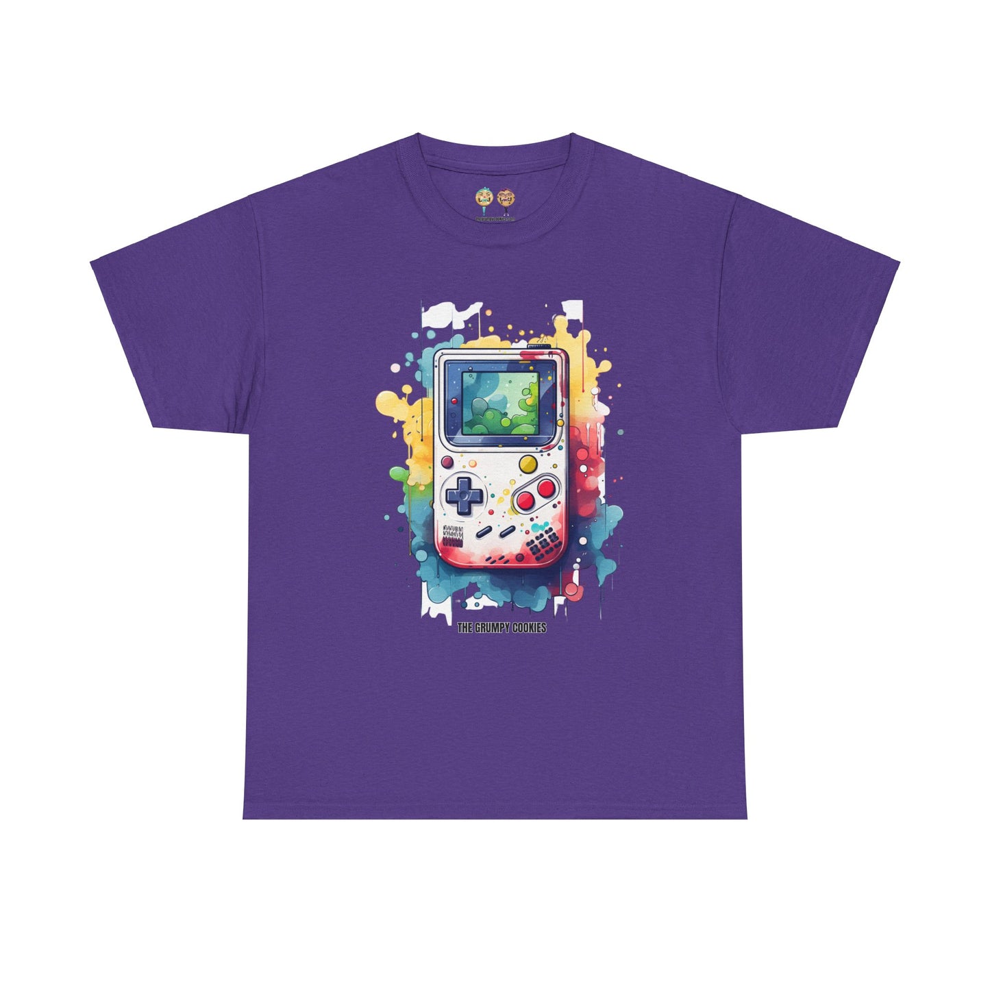 Gameboy- Watercolor Gameboy Unisex Heavy Cotton Tee