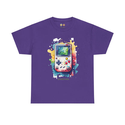 Gameboy- Watercolor Gameboy Unisex Heavy Cotton Tee