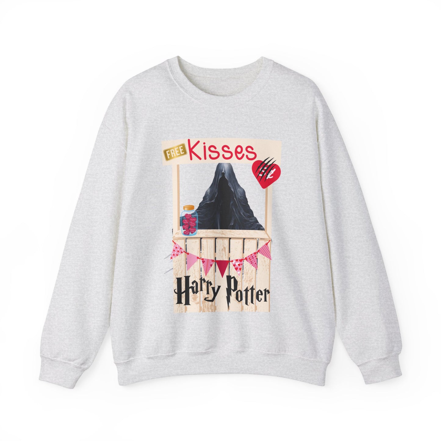 Free Kisses Unisex Heavy Blend™ Crewneck Sweatshirt