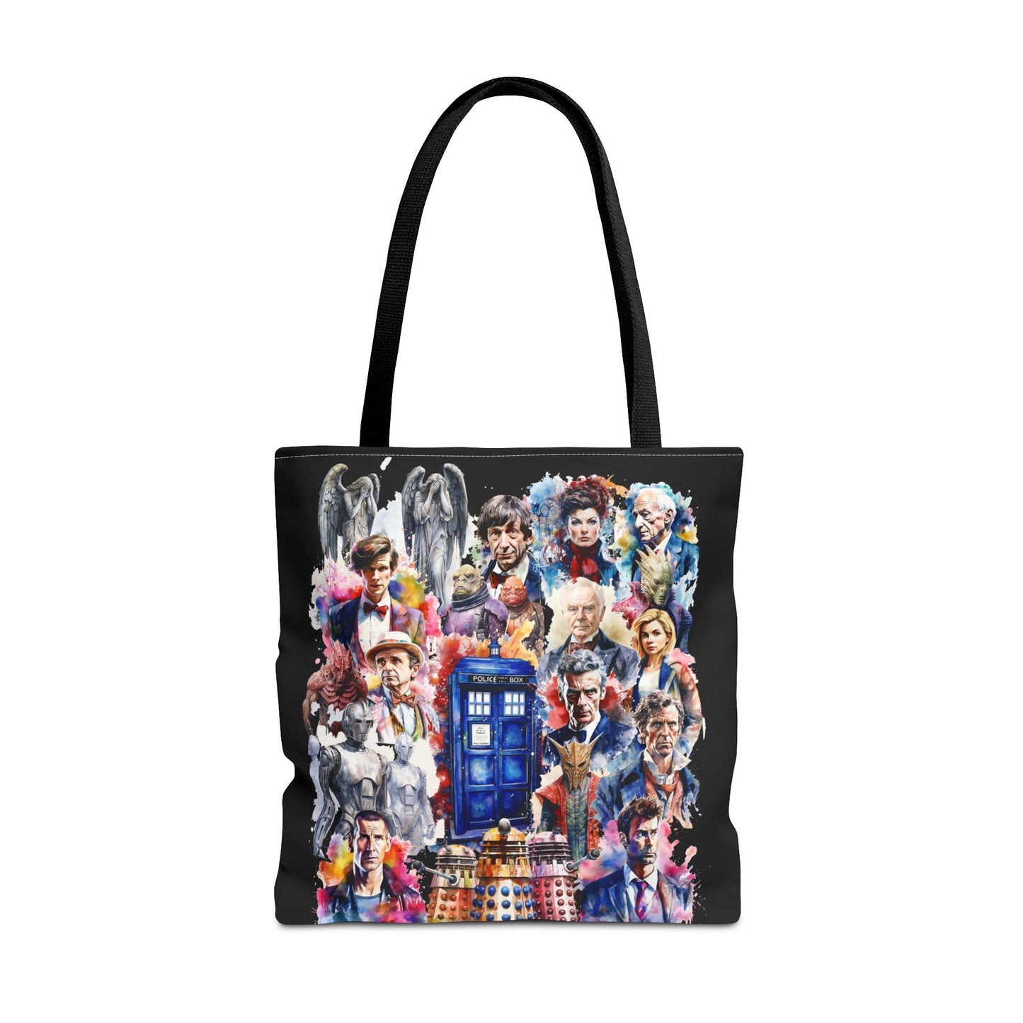 Dr Who - The Doctor and his Foes Tote Bag