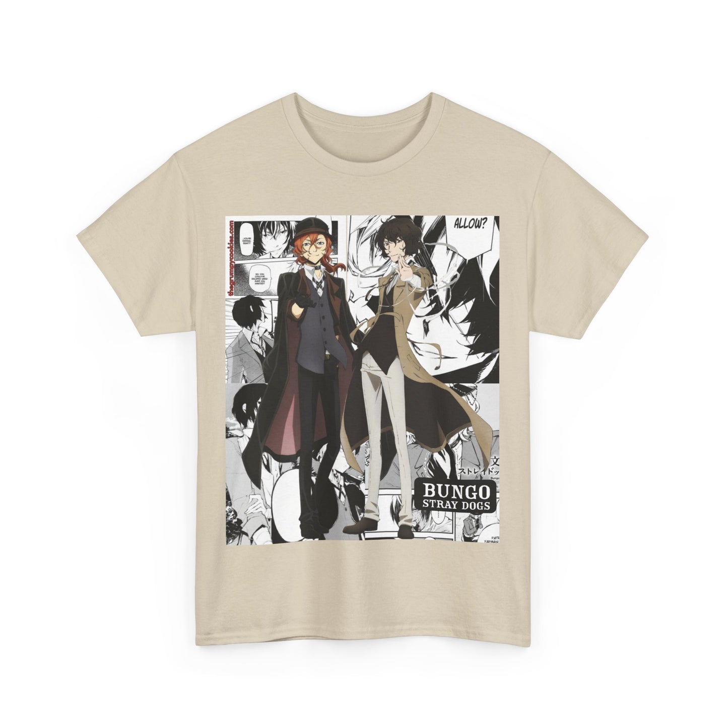 Chuuya and Dazai Unisex Heavy Cotton Tee