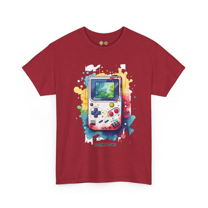 Gameboy- Watercolor Gameboy Unisex Heavy Cotton Tee