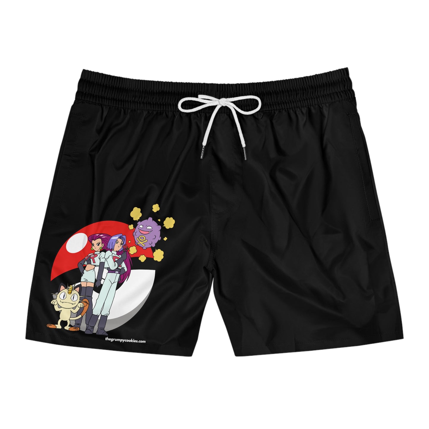 Team Rocket Strikes Again Mid-Length Swim Shorts