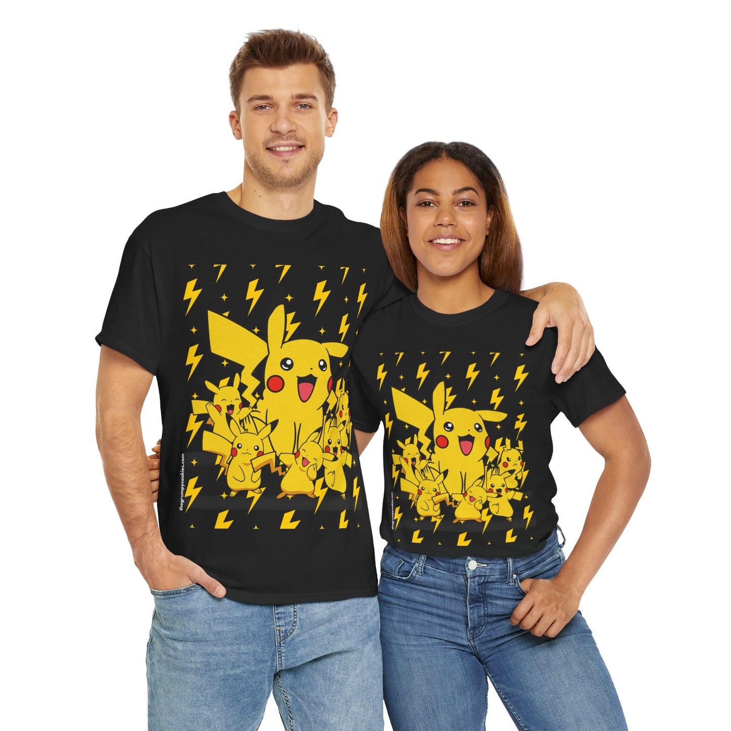 Pika Pika Pika Unisex Heavy Cotton Tee