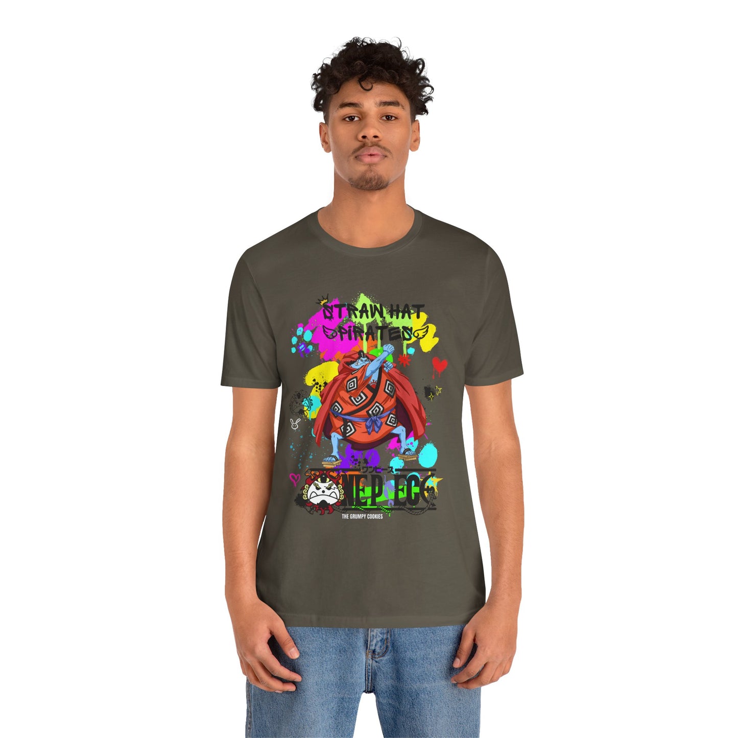 One Piece - Graffiti Jimbei Unisex Jersey Short Sleeve Tee