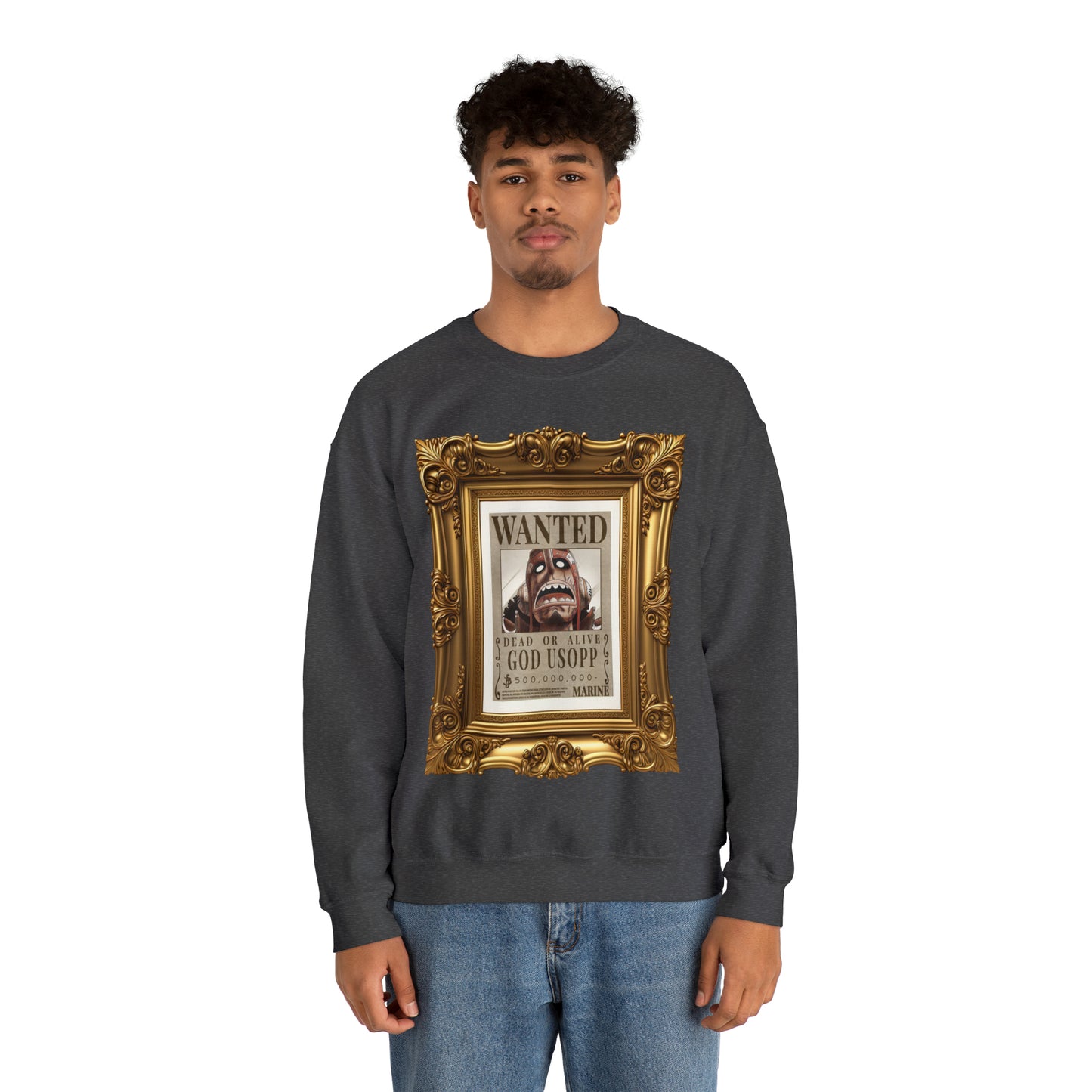 Fine Art Usopp Unisex Heavy Blend™ Crewneck Sweatshirt