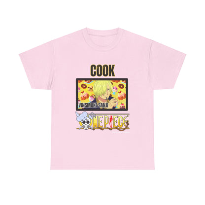 Cook Sanji Unisex Heavy Cotton Tee