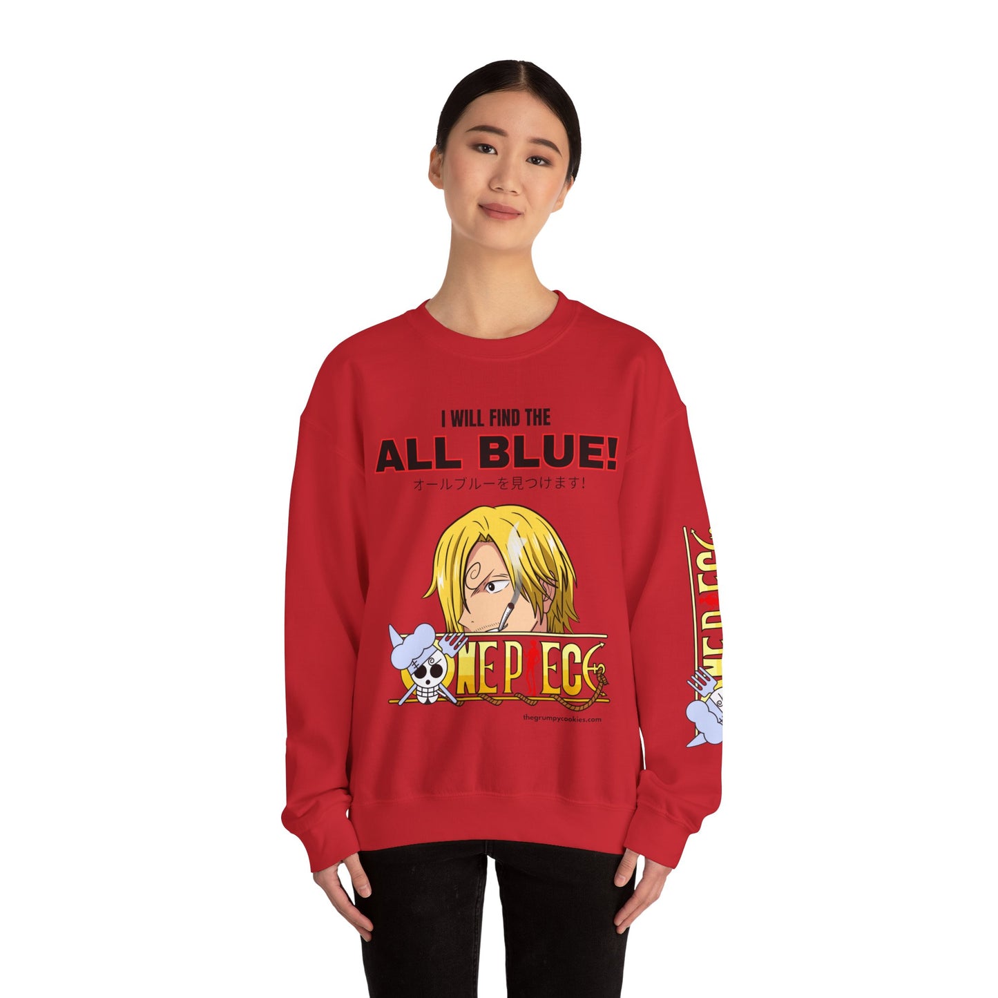 Find the All Blue Unisex Heavy Blend™ Crewneck Sweatshirt