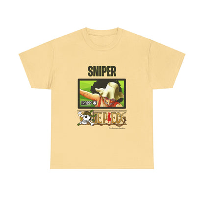 Sniper Usopp Unisex Heavy Cotton Tee