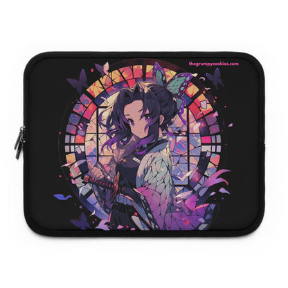 Stained Glass Shinobu Kocho Series Laptop Sleeve